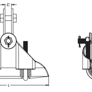 GRAPAS DE SUSPENSION EN ALUMINIO
