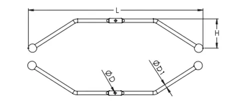 Varillas protección de arco